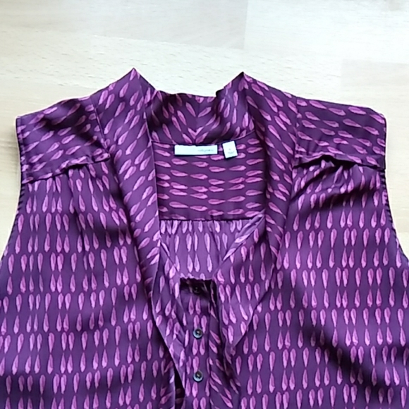 Halogen sleeveless high/low blouse/shirt - Picture 3 of 7